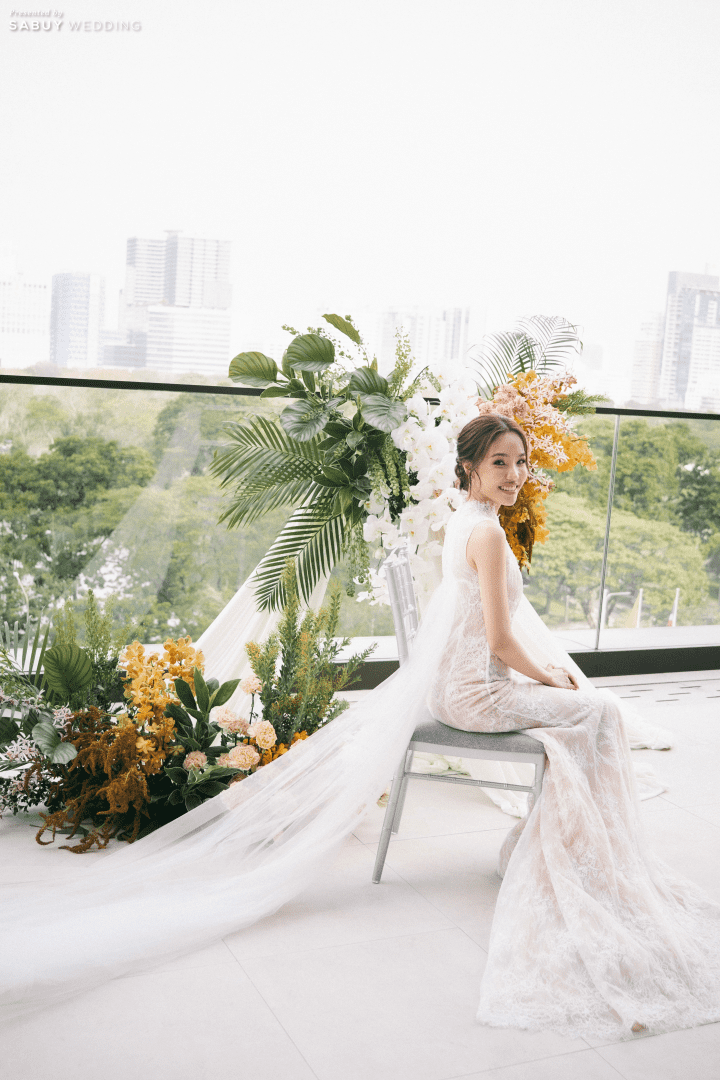 รีวิวงานแต่งสไตล์ Jazz Modern สุดอบอุ่นของคู่รักคุณหมอ @The Ritz-Carlton Bangkok