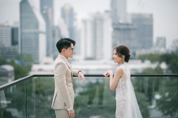 รีวิวงานแต่งสไตล์ Jazz Modern สุดอบอุ่นของคู่รักคุณหมอ @The Ritz-Carlton Bangkok