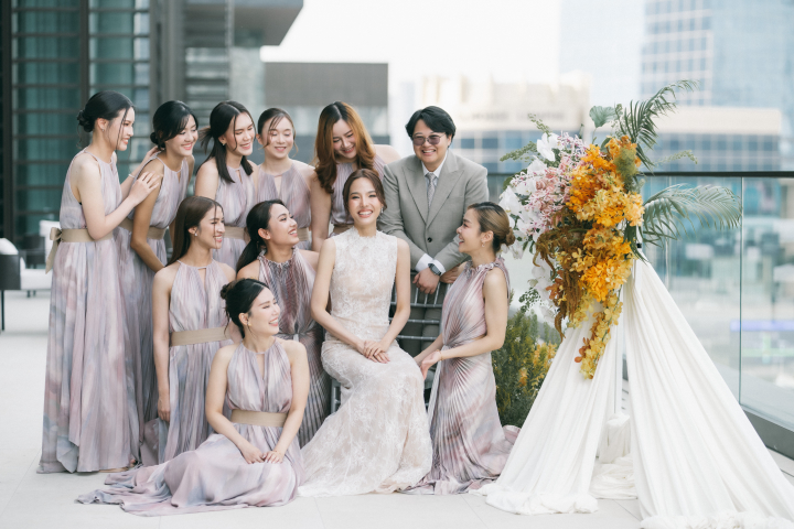 รีวิวงานแต่งสไตล์ Jazz Modern สุดอบอุ่นของคู่รักคุณหมอ @The Ritz-Carlton Bangkok