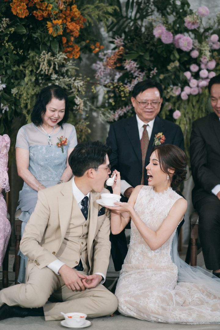 รีวิวงานแต่งสไตล์ Jazz Modern สุดอบอุ่นของคู่รักคุณหมอ @The Ritz-Carlton Bangkok