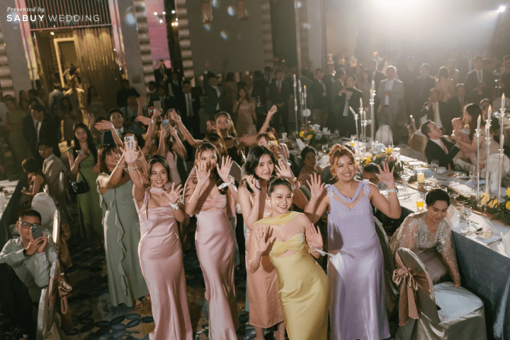  รีวิวงานแต่งของเจ้าสาวสุดเป๊ะ ธีม Colorful สดใส พร้อมเซอร์ไพรส์ศิลปินดัง @InterContinental Bangkok