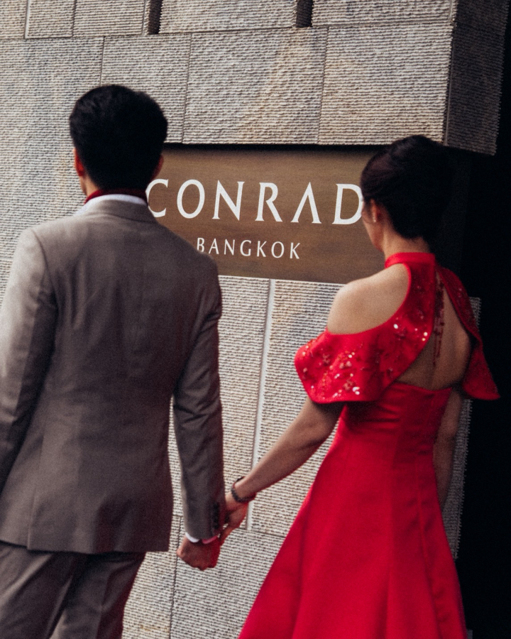  รีวิวงานแต่ง Timeless Design สวยคลาสสิก พิธีเรียบง่ายไปกับอาหารจีนมื้อพิเศษ @Conrad Bangkok