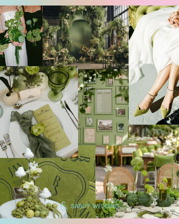  แจก Ref. งานแต่งสไตล Monochrome เฉดสีเดียวก็เนรมิตธีมงานแต่งให้สวยปัง