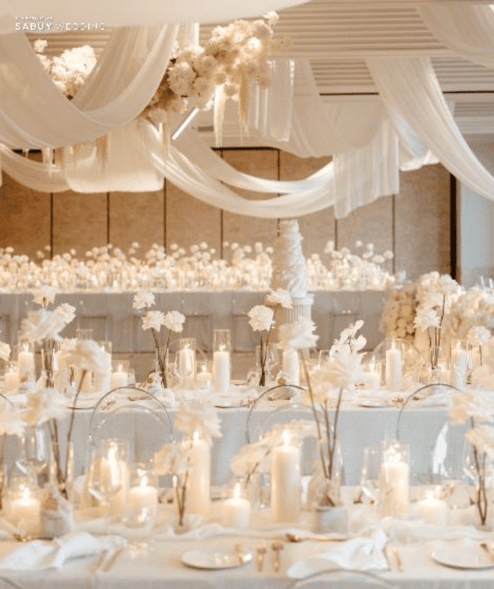 แจก Ref. งานแต่งสไตล Monochrome เฉดสีเดียวก็เนรมิตธีมงานแต่งให้สวยปัง