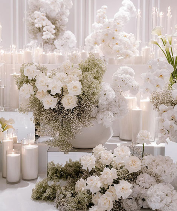  แจก Ref. งานแต่งสไตล Monochrome เฉดสีเดียวก็เนรมิตธีมงานแต่งให้สวยปัง