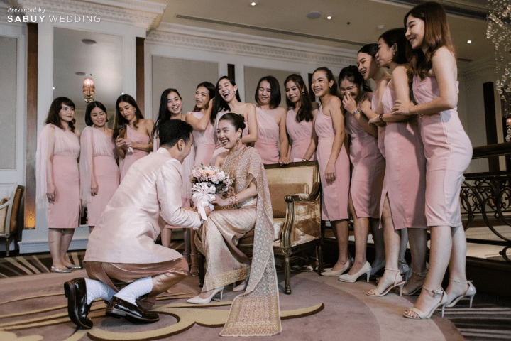  รีวิวงานแต่งพิธีไทย-จีนแสนอบอุ่น เต็มไปด้วยมุมถ่ายรูปสวย ถูกใจแขกผู้ใหญ่ @lebua at State Tower