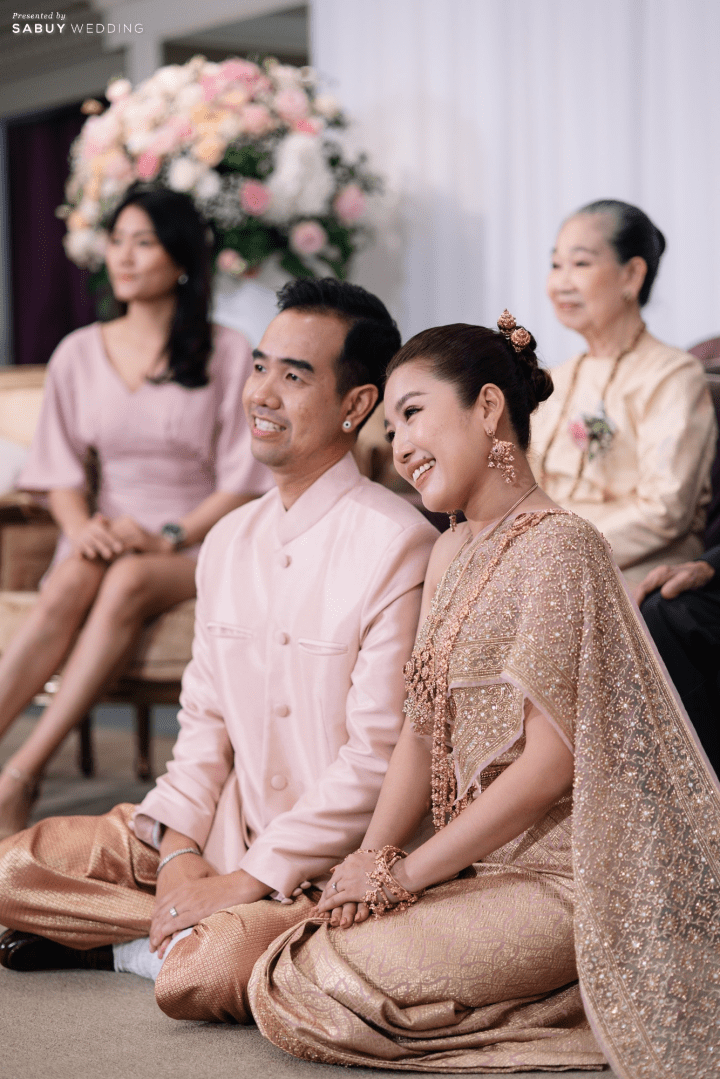  รีวิวงานแต่งพิธีไทย-จีนแสนอบอุ่น เต็มไปด้วยมุมถ่ายรูปสวย ถูกใจแขกผู้ใหญ่ @lebua at State Tower