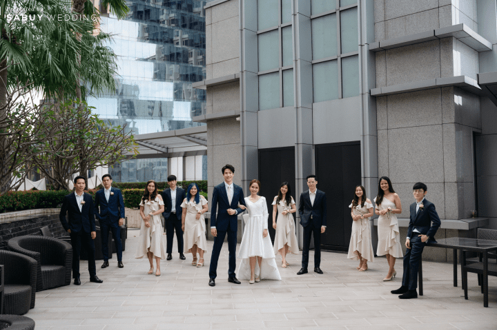 รีวิวสถานที่แต่งงานสวยโมเดิร์น พร้อม Rooftop วิวพาโนรามาใจกลางสุขุมวิท @ Bangkok Marriott Hotel Sukhumvit
