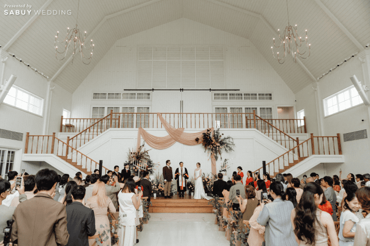  รีวิวงานแต่งพิธีคริสต์ที่ตั้งต้นจากความรัก สวยอบอุ่นในธีม Autumn @ Siloo’et House