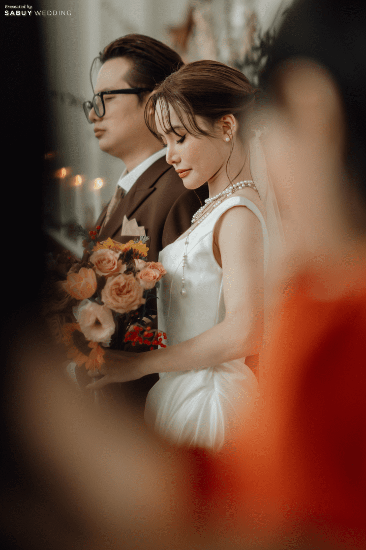  รีวิวงานแต่งพิธีคริสต์ที่ตั้งต้นจากความรัก สวยอบอุ่นในธีม Autumn @ Siloo’et House