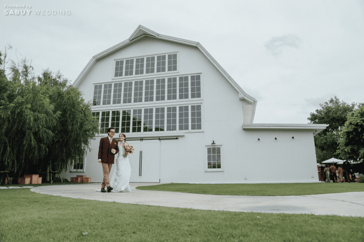  รีวิวงานแต่งพิธีคริสต์ที่ตั้งต้นจากความรัก สวยอบอุ่นในธีม Autumn @ Siloo’et House