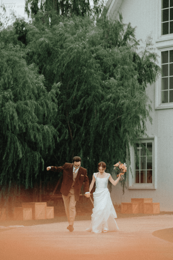  รีวิวงานแต่งพิธีคริสต์ที่ตั้งต้นจากความรัก สวยอบอุ่นในธีม Autumn @ Siloo’et House