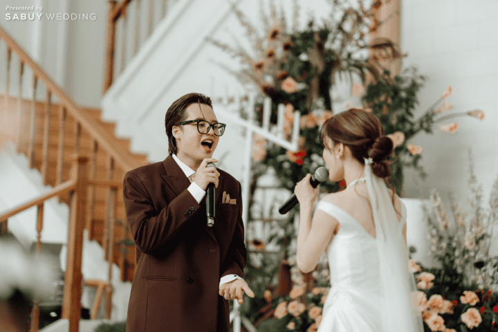  รีวิวงานแต่งพิธีคริสต์ที่ตั้งต้นจากความรัก สวยอบอุ่นในธีม Autumn @ Siloo’et House