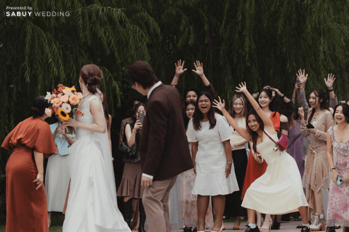  รีวิวงานแต่งพิธีคริสต์ที่ตั้งต้นจากความรัก สวยอบอุ่นในธีม Autumn @ Siloo’et House