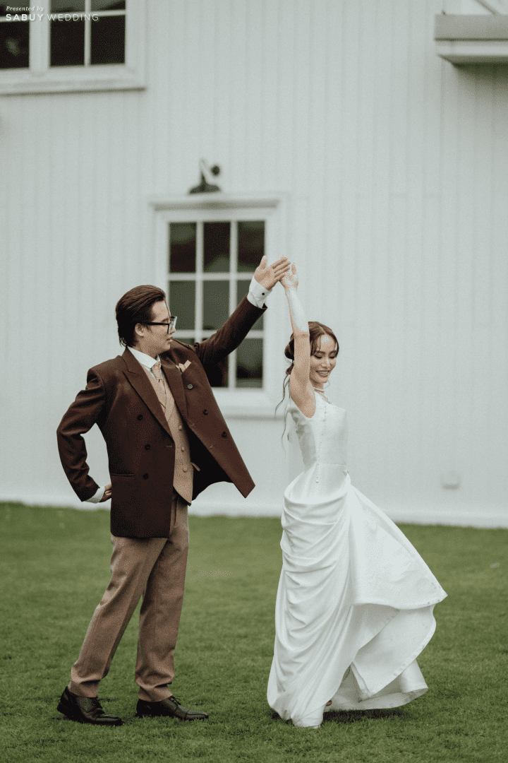  รีวิวงานแต่งพิธีคริสต์ที่ตั้งต้นจากความรัก สวยอบอุ่นในธีม Autumn @ Siloo’et House