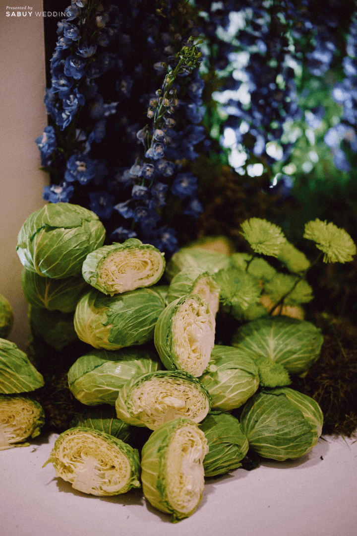 รีวิวงานแต่งจากคลิปล้านวิวสุดไวรัล ดีเทลผักผลไม้ ของคู่รักสาย Sustainable By Cheers Couple