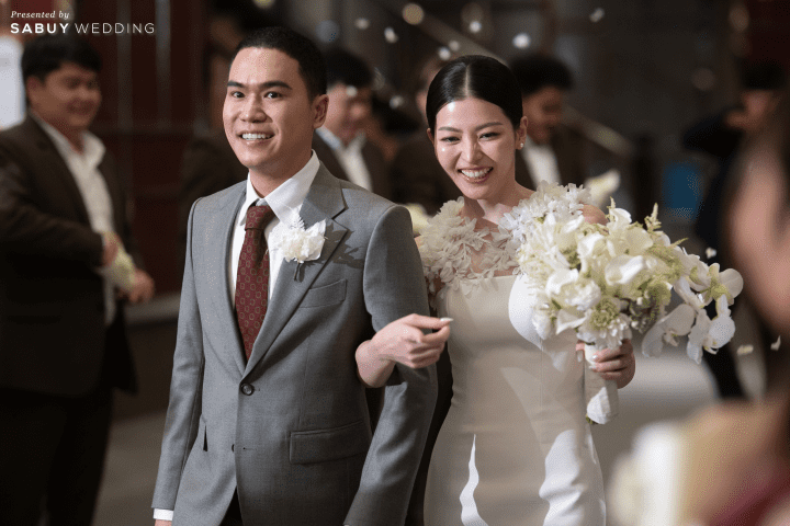  รีวิวงานแต่ง Minimal-Colorful พิธีการสุดกระชับแค่ 30 นาที พร้อมโชว์ปาร์ตี้จาก JoeyBoy @IMPACT Wedding