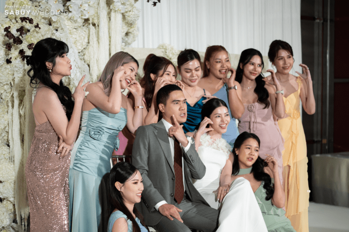  รีวิวงานแต่ง Minimal-Colorful พิธีการสุดกระชับแค่ 30 นาที พร้อมโชว์ปาร์ตี้จาก JoeyBoy @IMPACT Wedding