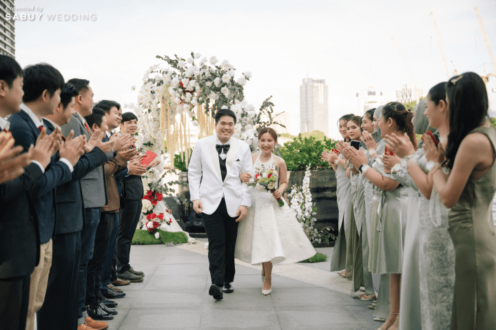  รีวิวงานแต่งวิวแม่น้ำสุดโรแมนติก  สวยชิคในธีม Chinese-Christmas @ Chatrium Hotel Riverside Bangkok