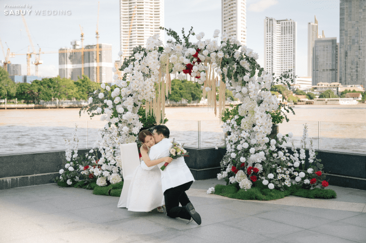 รีวิวงานแต่งวิวแม่น้ำสุดโรแมนติก สวยชิคในธีม Chinese-Christmas @ Chatrium Hotel Riverside Bangkok