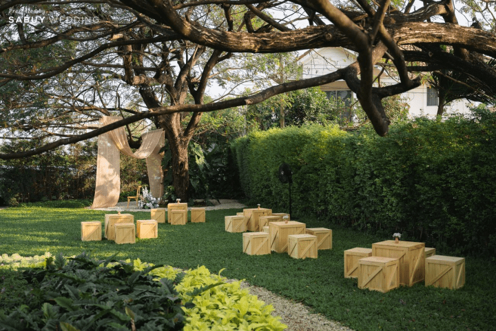  รีวิวงานแต่งที่ตอบโจทย์ความสบายใจ จัดงานง่ายในสถานที่สไตล์ One Stop Service @ Siloo’et House