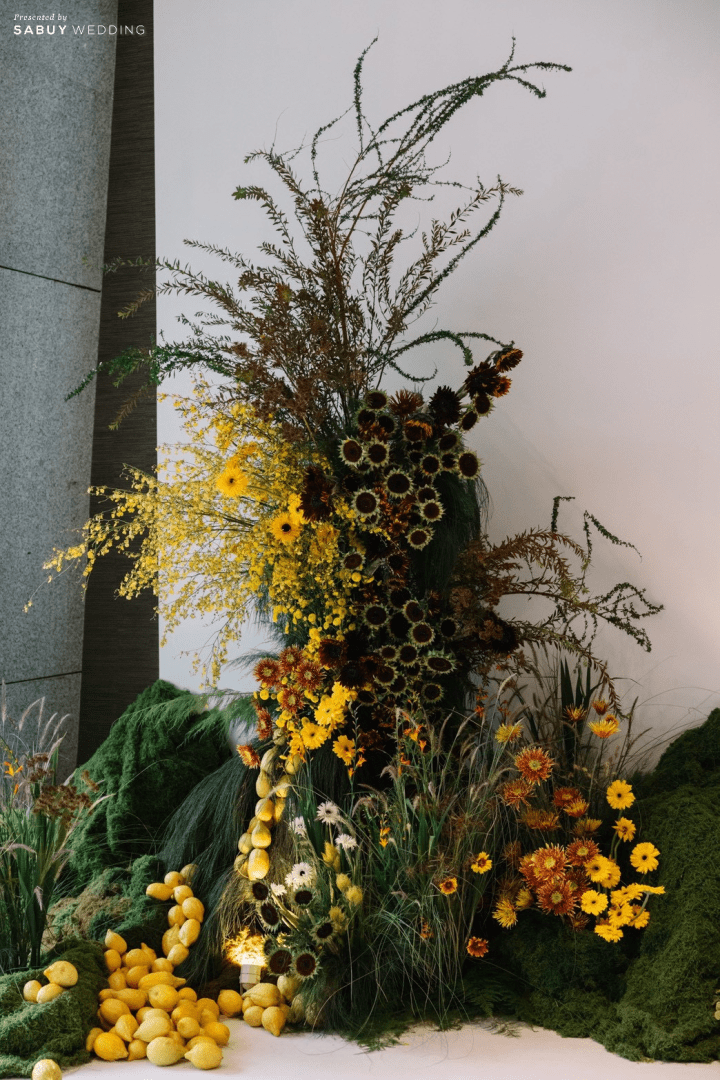 รีวิวงานแต่งงาน ‘Feel like home’ บอกเล่าตัวตนผ่านดีเทลงานคราฟต์ @The Okura Prestige Bangkok