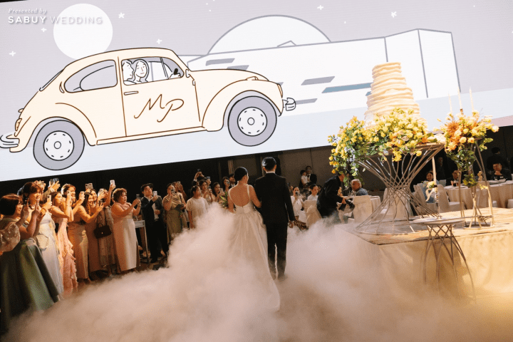 รีวิวงานแต่งงาน ‘Feel like home’ บอกเล่าตัวตนผ่านดีเทลงานคราฟต์ @The Okura Prestige Bangkok