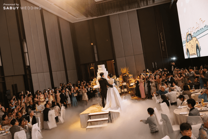 รีวิวงานแต่งงาน ‘Feel like home’ บอกเล่าตัวตนผ่านดีเทลงานคราฟต์ @The Okura Prestige Bangkok