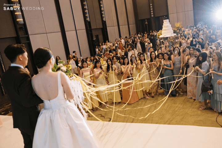 รีวิวงานแต่งงาน ‘Feel like home’ บอกเล่าตัวตนผ่านดีเทลงานคราฟต์ @The Okura Prestige Bangkok