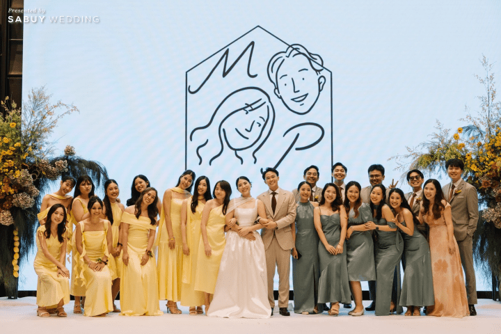 รีวิวงานแต่งงาน ‘Feel like home’ บอกเล่าตัวตนผ่านดีเทลงานคราฟต์ @The Okura Prestige Bangkok