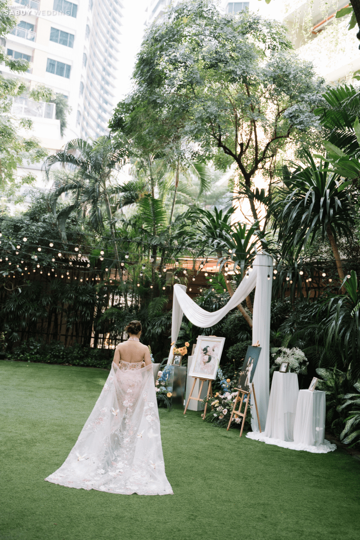 รีวิวงานแต่งธีม “Pastel and Floral in the Garden” กับพิธีแต่งหน้าเค้กที่ไม่เหมือนใคร @ Marriott Executive Apartments Sukhumvit Park Bangkok