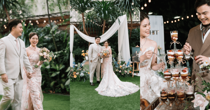  รีวิวงานแต่งธีม “Pastel and Floral in the Garden” กับพิธีแต่งหน้าเค้กที่ไม่เหมือนใคร @ Marriott Executive Apartments Sukhumvit Park Bangkok