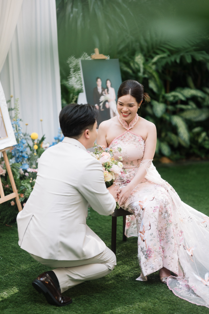 รีวิวงานแต่งธีม “Pastel and Floral in the Garden” กับพิธีแต่งหน้าเค้กที่ไม่เหมือนใคร @ Marriott Executive Apartments Sukhumvit Park Bangkok