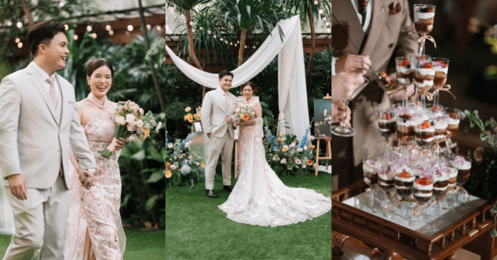 รีวิวงานแต่งธีม “Pastel and Floral in the Garden” กับพิธีแต่งหน้าเค้กที่ไม่เหมือนใคร @ Marriott Executive Apartments Sukhumvit Park Bangkok