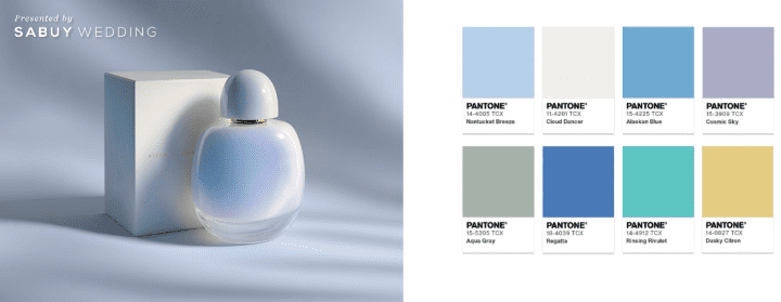 5 ไอเดียจัดงานแต่งโทน Cloud Dancer สี Pantone 2026
