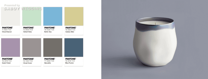 5 ไอเดียจัดงานแต่งโทน Cloud Dancer สี Pantone 2026