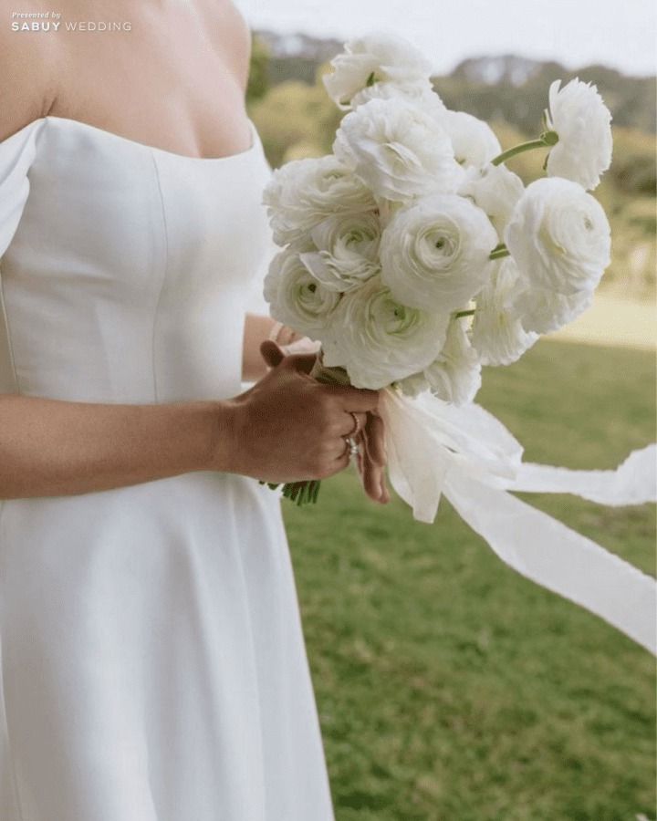 5 ไอเดียจัดงานแต่งโทน Cloud Dancer สี Pantone 2026