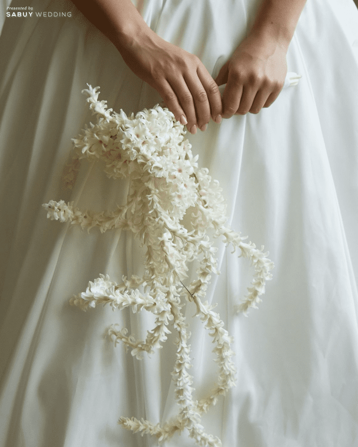 5 ไอเดียจัดงานแต่งโทน Cloud Dancer สี Pantone 2026