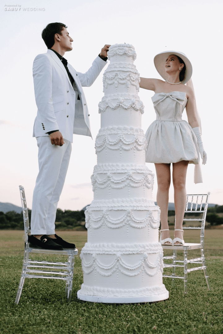 5 ไอเดียจัดงานแต่งโทน Cloud Dancer สี Pantone 2026