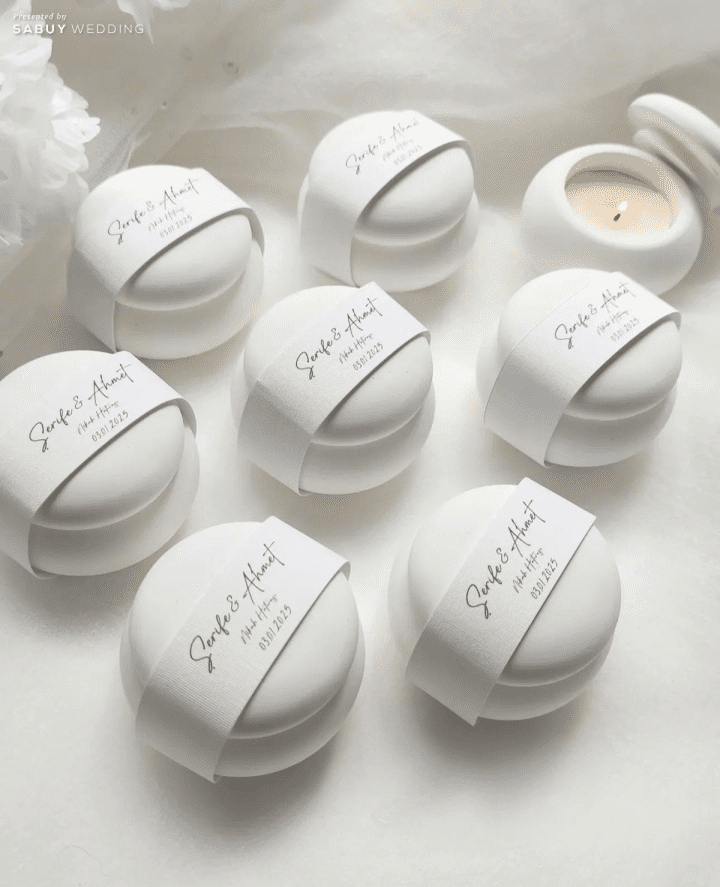 5 ไอเดียจัดงานแต่งโทน Cloud Dancer สี Pantone 2026