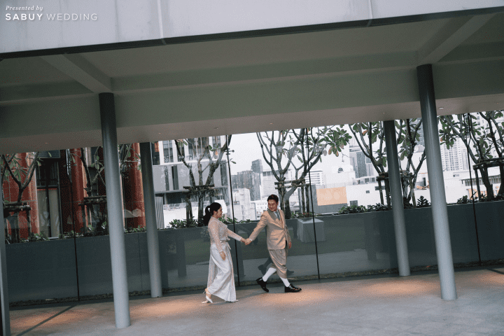  รีวิวงานแต่งสีพาสเทลแสนหวาน พร้อมพิธีไทยฟีลแสงธรรมชาติ @ Chatrium Grand Bangkok