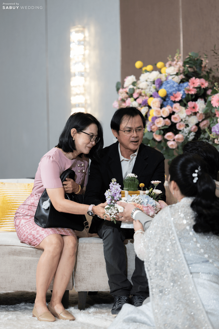  รีวิวงานแต่งสีพาสเทลแสนหวาน พร้อมพิธีไทยฟีลแสงธรรมชาติ @ Chatrium Grand Bangkok