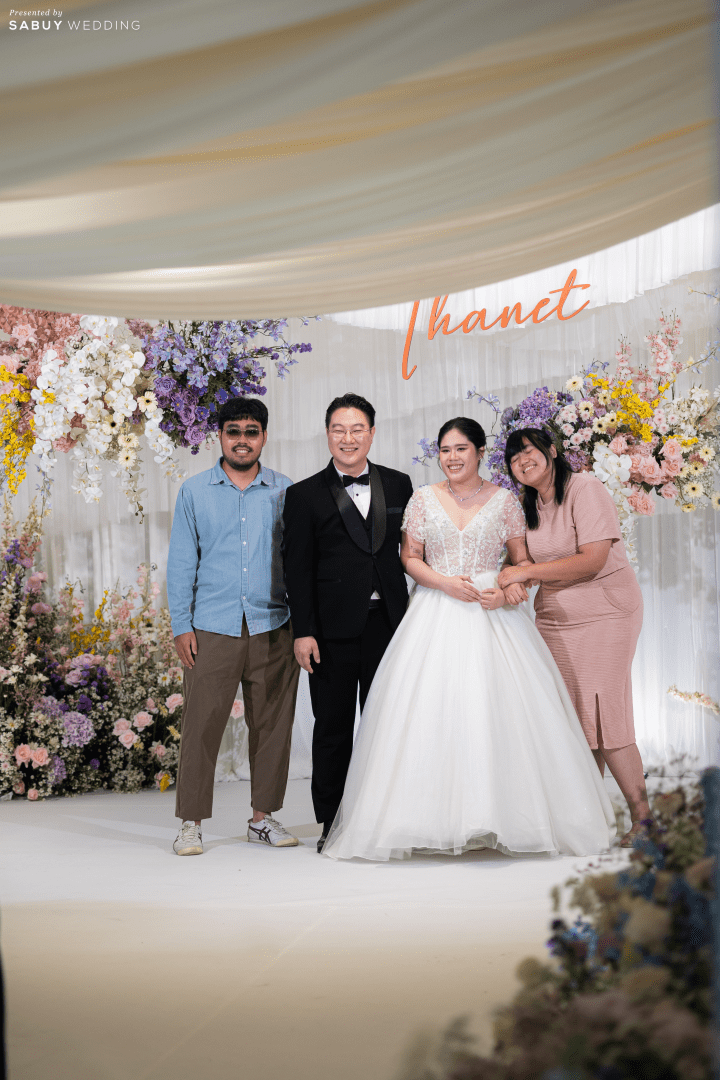  รีวิวงานแต่งสีพาสเทลแสนหวาน พร้อมพิธีไทยฟีลแสงธรรมชาติ @ Chatrium Grand Bangkok