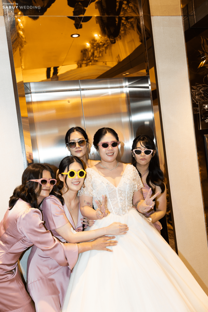  รีวิวงานแต่งสีพาสเทลแสนหวาน พร้อมพิธีไทยฟีลแสงธรรมชาติ @ Chatrium Grand Bangkok