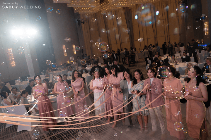  รีวิวงานแต่งสีพาสเทลแสนหวาน พร้อมพิธีไทยฟีลแสงธรรมชาติ @ Chatrium Grand Bangkok