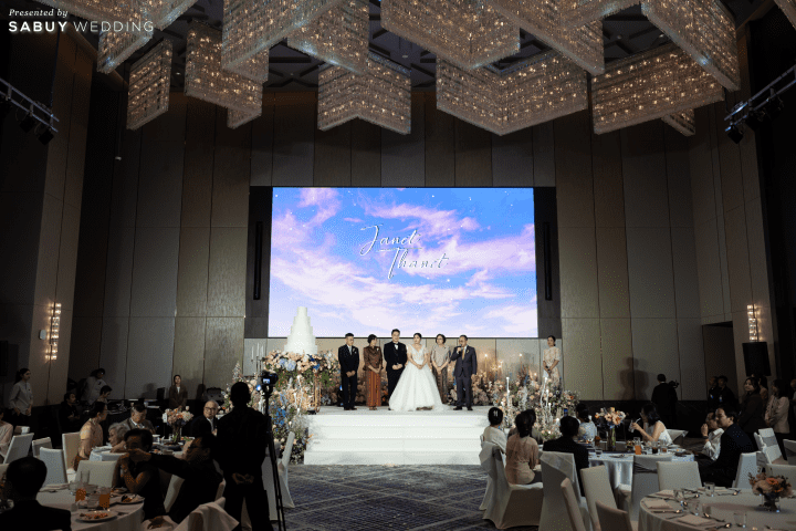  รีวิวงานแต่งสีพาสเทลแสนหวาน พร้อมพิธีไทยฟีลแสงธรรมชาติ @ Chatrium Grand Bangkok