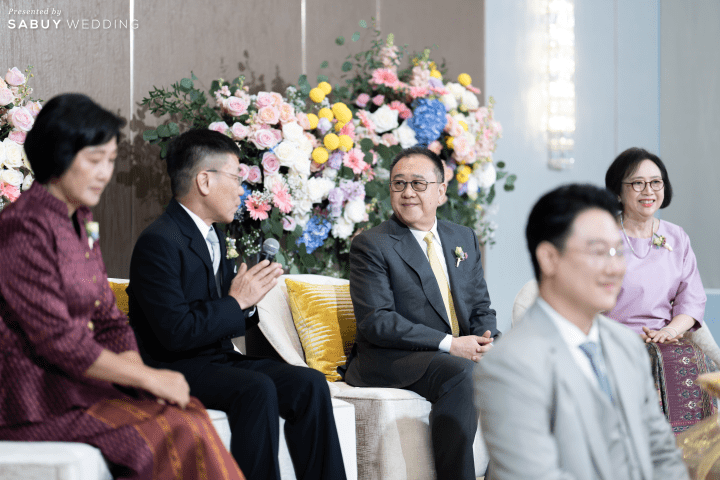  รีวิวงานแต่งสีพาสเทลแสนหวาน พร้อมพิธีไทยฟีลแสงธรรมชาติ @ Chatrium Grand Bangkok