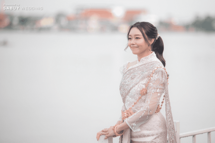  รีวิวงานแต่งคู่รักไทย-ญี่ปุ่น ธีมสีคัลเลอร์ฟูล พร้อมชุดเจ้าสาวลายซากุระ @ Kalanan Riverside Resort