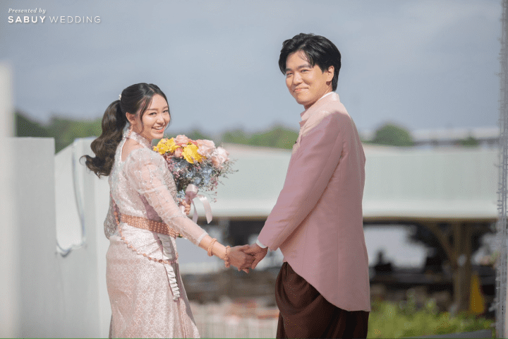  รีวิวงานแต่งคู่รักไทย-ญี่ปุ่น ธีมสีคัลเลอร์ฟูล พร้อมชุดเจ้าสาวลายซากุระ @ Kalanan Riverside Resort