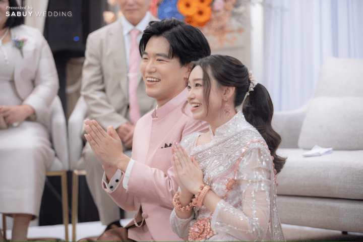  รีวิวงานแต่งคู่รักไทย-ญี่ปุ่น ธีมสีคัลเลอร์ฟูล พร้อมชุดเจ้าสาวลายซากุระ @ Kalanan Riverside Resort